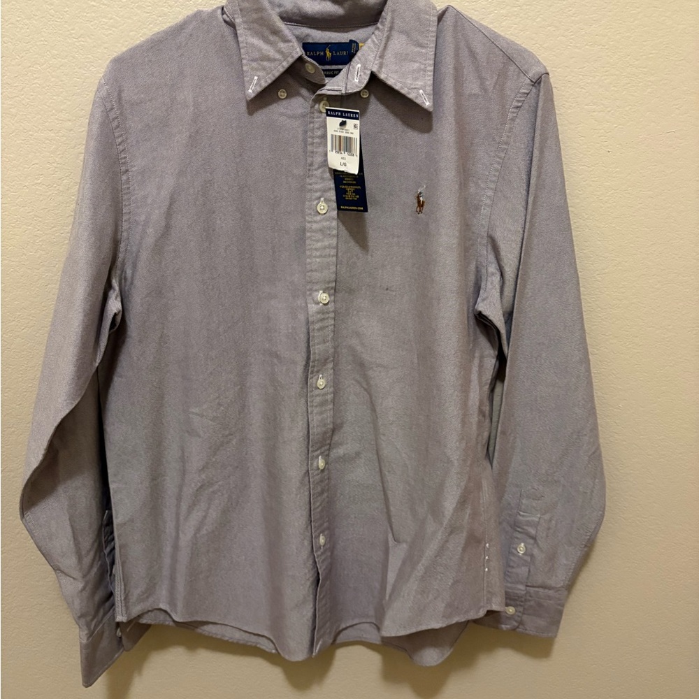 Ralph Lauren Women’s  classic fit Button Down Shirt
